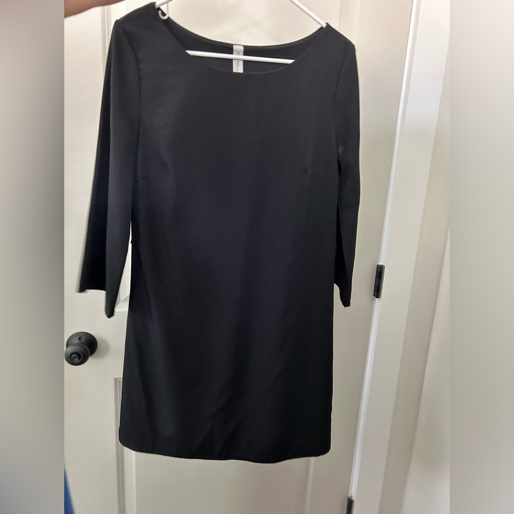 Classic Black Long Sleeve Dress
